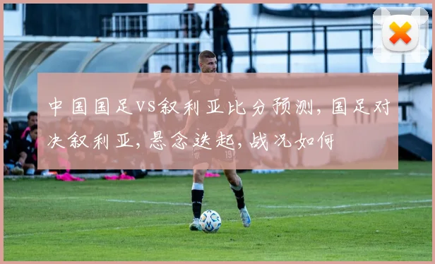 中国国足vs叙利亚比分预测,国足对决叙利亚,悬念迭起,战况如何